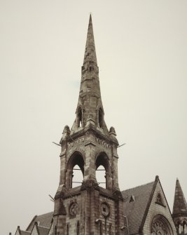 Aberdeen, Union Street
Detail spire of Gilcomston United Free Church.