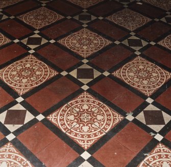 Detail of N lobby floor
