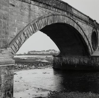 Inveraray Castle, Aray Bridge.
Detail of arch.