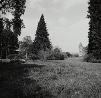 Inveraray Castle Estate, Gardens.
View of the woodland gardens, looking West to the castle.