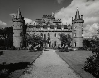 Inveraray Castle.
View from South-West.