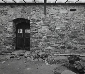 Interior of North Wall, St Ronan's church, Iona Nunnery.