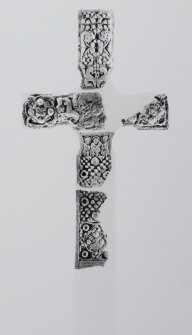 Iona, St Oran's Cross.
Photographic copy showing reconstruction of front.