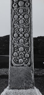 Iona, St Martin's Cross.
Detail of West face lower half.