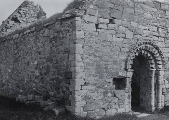 Iona, St Oran's Chapel.
View from North-West.