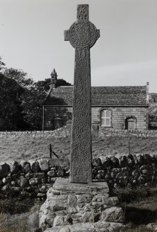 Iona, MacLean's Cross. View of E. face.