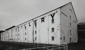 Islay, Caol Ila Distillery.
View from North East of seaward frontage, including North gable.
