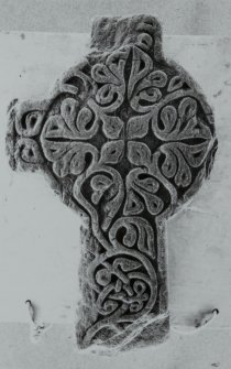 Medieval Cross, Kilchoman Church.
View of face C, head.