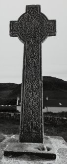 Late Medieval cross, Kilchoman Old Parish Church.
View of West face of cross.