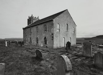 Kilchoman Old Parish Church.
View from South West.
