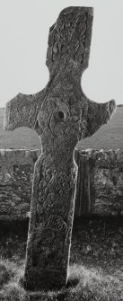 Cross, Kilnave Church, Kilnave.
View from East.