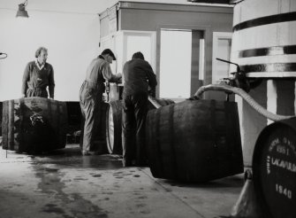 Lagavulin Distillery, Filling Store.
Interior view, showing Excise Office.