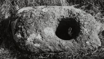 Lurabrus Township.
Detail of knocking stone from building K.