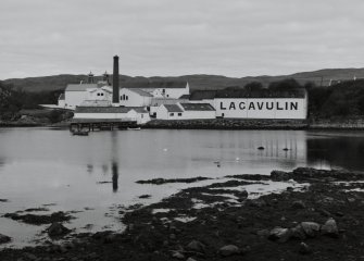 Lagavulin Distillery
General view of distillery from SSE, viewed from the ruins of Dunvaig Castle