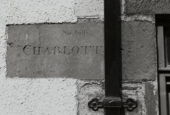 Port Ellen, Charlotte Street, General
Detail of inscribed street name