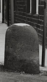 Port Ellen, Charlotte Street, General
Detail of stone bollard at junction of Charlotte Street and Frederick Crescent