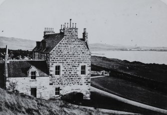 Cairnmore House, Port Ellen.
View from West of house before garden became established.