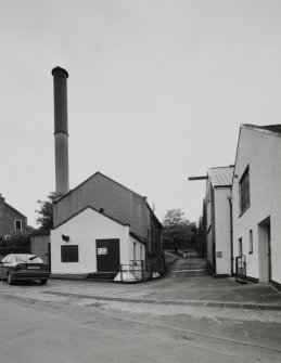 Jura Distillery
View from E of boilerhouse, situated towards the S end of the distillery