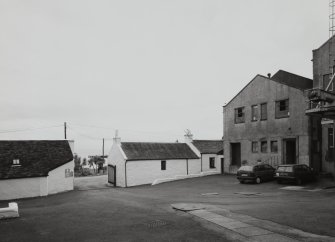 Jura Distillery
View from W across main yard of distillery, the N end of the main production block being visible (right)