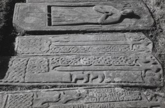 Argyll, Kilkivan, Old Parish Church.
Grave slabs.