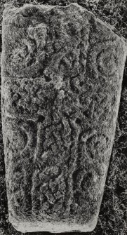 Kilbride Cross-slab.
General view of cross-slab.