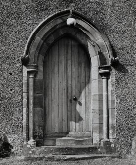 Kilfinan Parish Church.
View of East door.