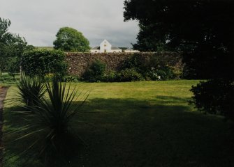 View from Kilchrist Castle gardens to West