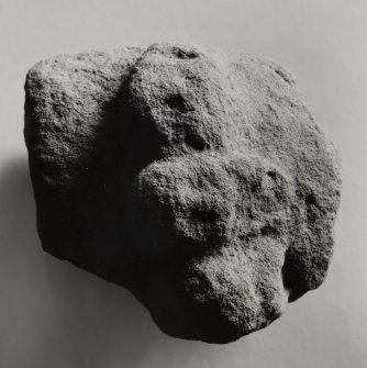 Carved stone fragment from Kilberry Castle, South Knapdale.