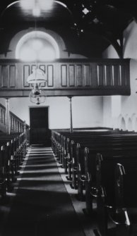 Lismore, St Moluag's Cathedral, interior.
View from West.