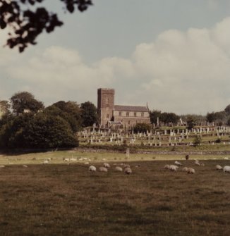 Kilmartin, Kilmartin Church & Churchyard.
General view from South-West.