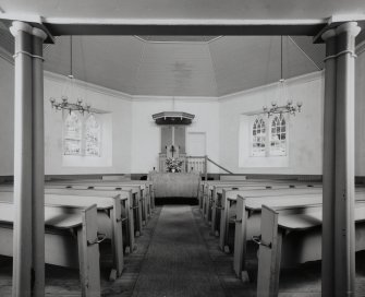 Kilmorich Parish Church.
Interior view from West.