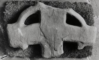 Kilmorich Parish Church.
Early Christian cross-head (CM1) side one (Daylight).