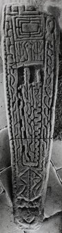 Kilmorich Parish Church.
Crude post-reforamtion graveslab. (CM2).