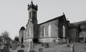 Kilmun Church.
General view from South-East showing the Argyll Vault.