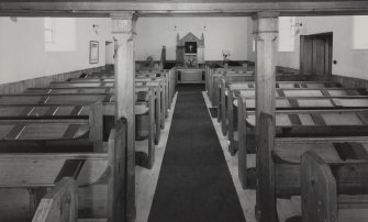 Mull, Bunessan, Parish Church, interior.
General view from North-East.