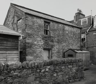 Lochgilphead, general.
View of building in lane parallel to main street.