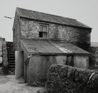 Lochgilphead, general.
View of building in lane parallel to main street.