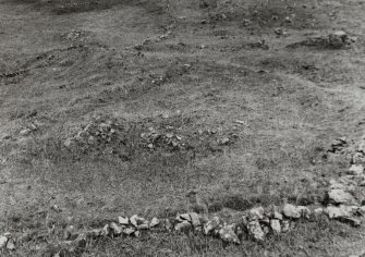 Mull, Crackaig.
View of burial ground from South.