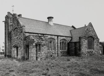 Lochgilphead, Bishopston Road, West Church.
General view from West.