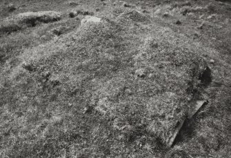 Chapel, Texa, Islay.
View of chapel site, cross base.