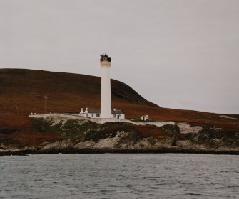 Islay, Rudh A' Mhail, Rhuvaal Lighthouse
General view of the lighthouse and compound from E (from the sea)