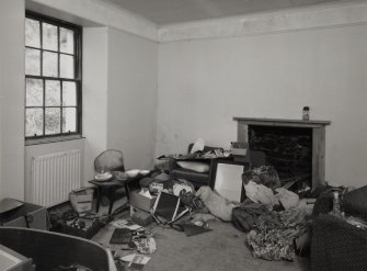 Mull, Pennyghael House, interior.
View of room to rear of ground floor.