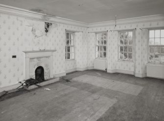 Mull, Pennyghael House, interior.
View of first floor principal Bedroom.