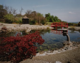Mull, Torosay Castle.
View of Japanese garden
