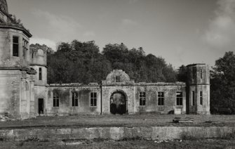 Argyll, Poltalloch House.
General view of stables South.