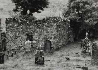Old Kilbridge Church.
View of burial ground.