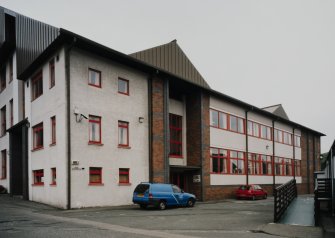 View of new school buildings from North East