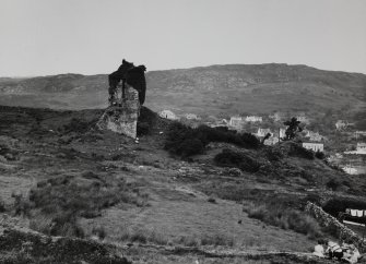 Tarbert, Tarbert Castle.
General view from South-East.