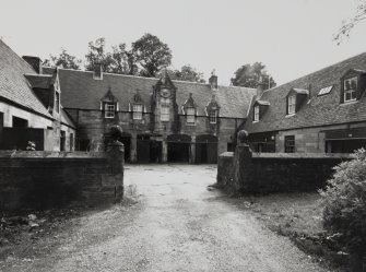 View of Stable Block from North-East.