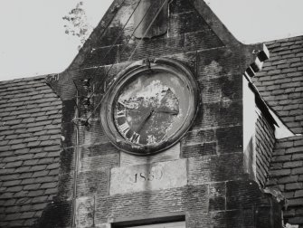 Detail of Stables Courtyard Clock Tower.